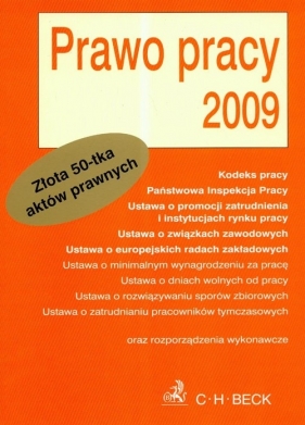 Prawo pracy 2009 - Flisek Aneta (red.)