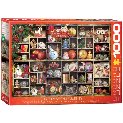 <img src='https://webimage.pl/pics/599/7/d628136607599.jpg' style='height:440px' /> Puzzle 1000 Christmas Ornaments 6000-0759