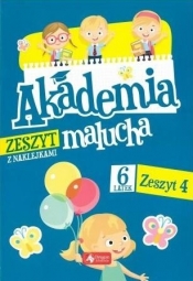 Akademia malucha dla 6-latka. Zeszyt 4 - Opracowanie zbiorowe