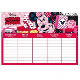 Plan lekcji Minnie 25 sztuk