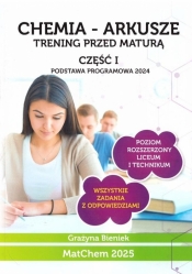 Chemia - arkusze. Trening przed maturą cz.1 ZR - Grażyna Bieniek