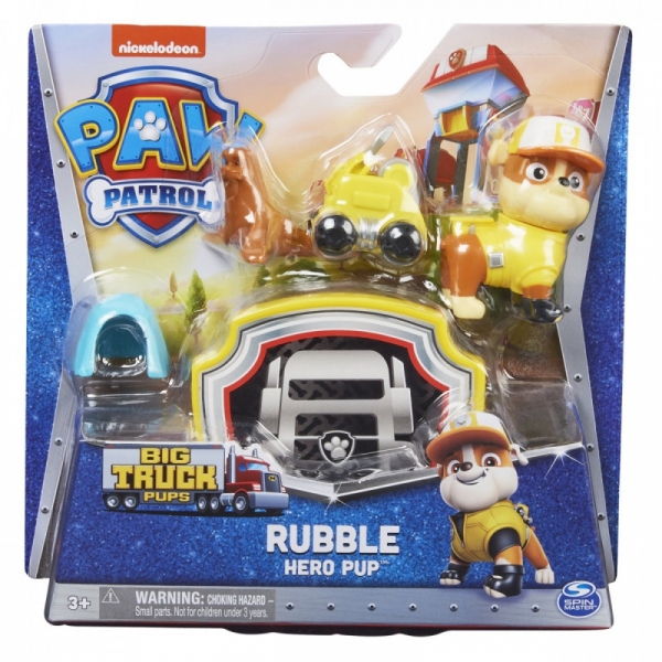 Figurki Psi Patrol Big Truck Pups Hero Pups Rubble (6064391/20137393)