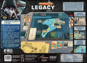 Pandemic Legacy: Sezon 2 (edycja czarna) - Matt Leacock, Rob Daviau