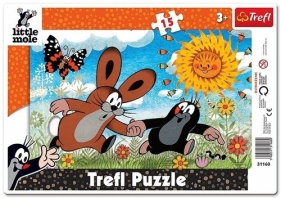 Puzzle ramkowe Krecik Biegnijmy! 15 (31160)