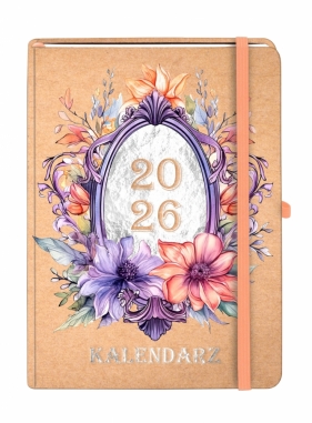 Kalendarz 2026 Kraft A5 TNS - Lustro
