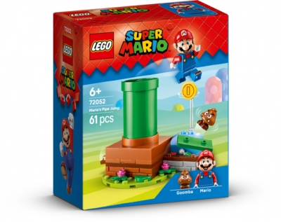 <img src='https://webimage.pl/pics/600/3/d5702018333600.jpg' style='height:440px' /> LEGO SUPER MARIO WSKAKUJĄCY DO RURY 72052