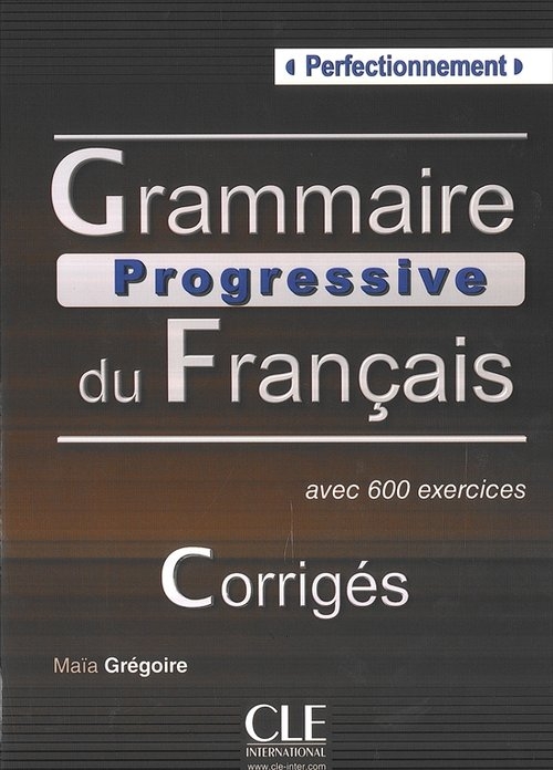 Grammaire progressive du Francais Perfectionnement klucz