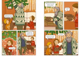 Słowiańskie opowieści zimowe w komiksie - Wiktoria Korzeniewska
