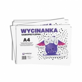 Wycinanka samoprzylepna A4 (10szt)