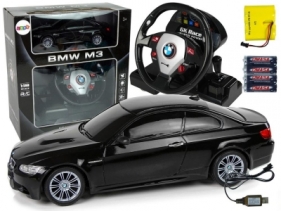 Auto zdalnie sterowane BMW M3 czarne