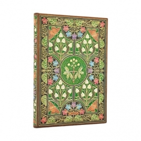 Kalendarz Paperblanks 2026 Poetry in Bloom HOR Midi twarda okładka