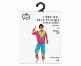 Strój dla mężczyzn Disco Lata 80 rozm. 56