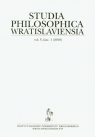 Studia Philosophica Wratislaviensia vol.5 fasc.1