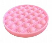 Pop it, Fidget toys, zabawka sensoryczna, antystresowa, gniotek Push Pop Bubble - różowy (1004880)
