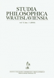 Studia Philosophica Wratislaviensia vol.5 fasc.1