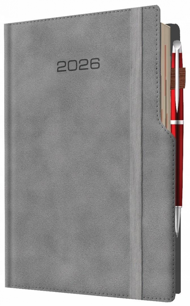 <img src='https://webimage.pl/pics/601/1/d5901421111601.jpg' style='height:440px' /> Kalendarz 2026 A5 dzienny biznes planer pastelowy