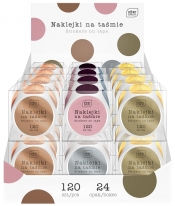 Naklejki na taśmie - Glam, 1 szt