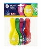 Balon gumowy Godan z nadrukiem mix 30 cm (GS110/18)