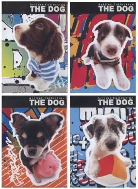Wkłady do segregatora A5 The Dog 10 sztuk mix