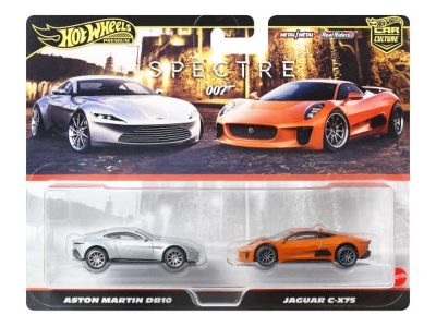 Hot Wheels Jaguar i Aston Martin