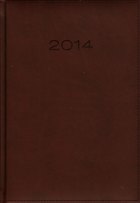 Kalendarz 2014 A5 21D Bordo dzienny - <br />