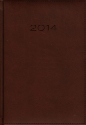 Kalendarz 2014 A5 21D Bordo dzienny - <br />