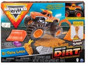 Monster Jam: Zestaw z piaskiem kinetycznym delux - El Toro Loco (6044986/20116025)