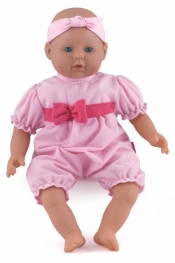 Lalka Bobas 46 cm Aimee z luksusowym ubrankiem jasnoróżowa (016-08733)