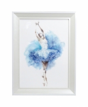 Obraz z baletnicą 24x34 cm