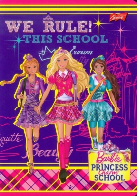 Zeszyt A5 Barbie w trzy linie 16 kartek We rule - <br />