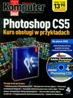 Photoshop CS5 Biblioteczka 1/2011 + DVD Komputer Świat