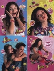 Zeszyt A5 Soy Luna w trzy linie 16 kartek 15 sztuk mix