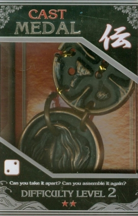 Cast Medal Puzzle - <br />
