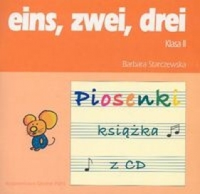 eins zwei drei 2 Piosenki Książka z płytą CD - Starczewska Barbara