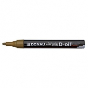 Marker olejowy D-Oil, okrągły 2,8mm złoty