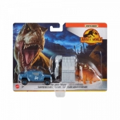 Pojazd Matchbox Jurassic World Transporter Dinozaurów Stegosaurus Claw Carrier (FMY31/HBH87)