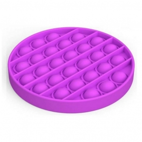 Pop it, Fidget toys, zabawka sensoryczna, antystresowa, gniotek Push Pop Bubble - fioletowy (1004880)