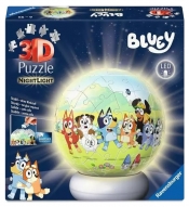Ravensburger, Puzzle 3D 72: Świecąca Kula - Bluey (12008060)