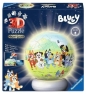 Ravensburger, Puzzle 3D 72: Świecąca Kula - Bluey (12008060)