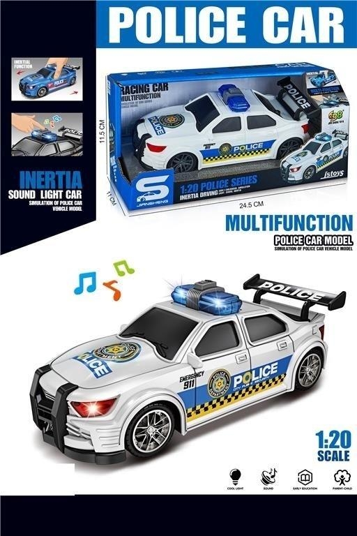 Auto ze światłem i muzyką