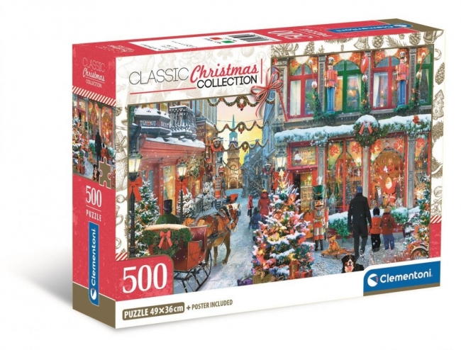 <img src='https://webimage.pl/pics/602/1/d8005125351602.jpg' style='height:440px' /> Puzzle 500 Compact Joy Of Christmas