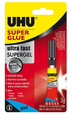 Klej w żelu super gel 3g blister UHU