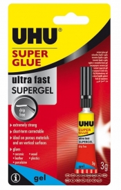 Klej w żelu super gel 3g blister UHU