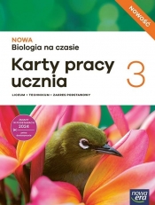 NOWA Biologia na czasie 3. Karty pracy ucznia. Zakres podstawowy - Opracowanie zbiorowe