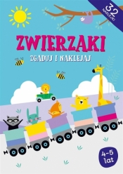 Zgaduj i naklejaj. Zwierzaki - Hubert Bobrowski