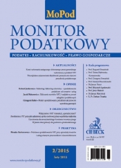 Monitor Podatkowy 2/2015 - <br />