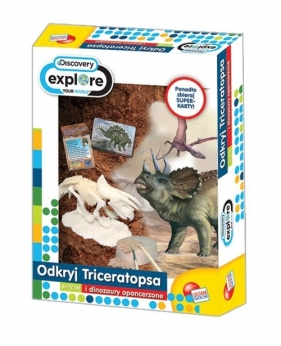 Odkryj Triceratopsa i dinozaury opancerzone