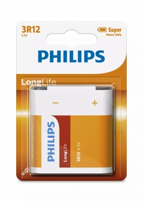 Bateria Philips Long Life 3R12 1/bl.