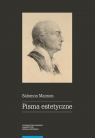 Pisma estetyczne Salomon Maimon