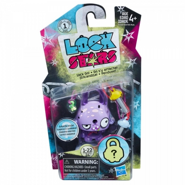 Lock Stars Fioletowy Paskudnik Zombie (E3103/E3161)